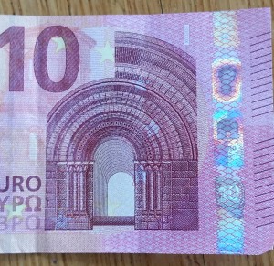 You could go insane studying the details of this currency. Holograms and on the bigger bills, see-through windows with holograms. Wow!