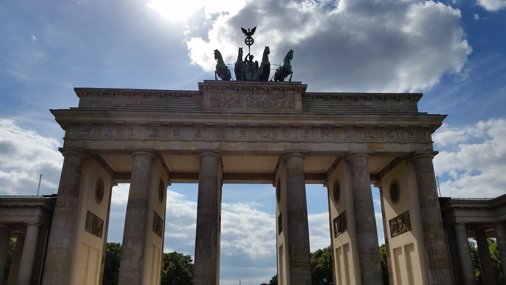 The Brandenburger Tor (Brandenburg Gate) in all her glory. 