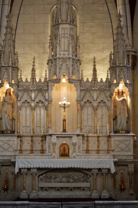 white altar 